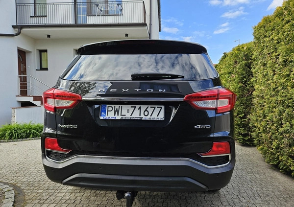 SsangYong REXTON cena 69999 przebieg: 273600, rok produkcji 2018 z Wolsztyn małe 211